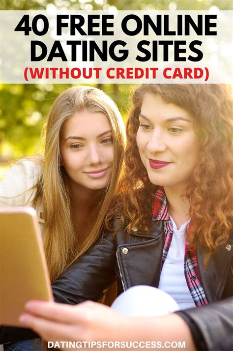 dating sites with no credit card required